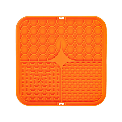 Slickmatta i silikon, orange